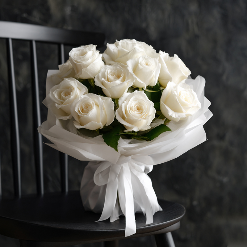 How should the signatory write the blessing message on the Chicago opening flower basket?